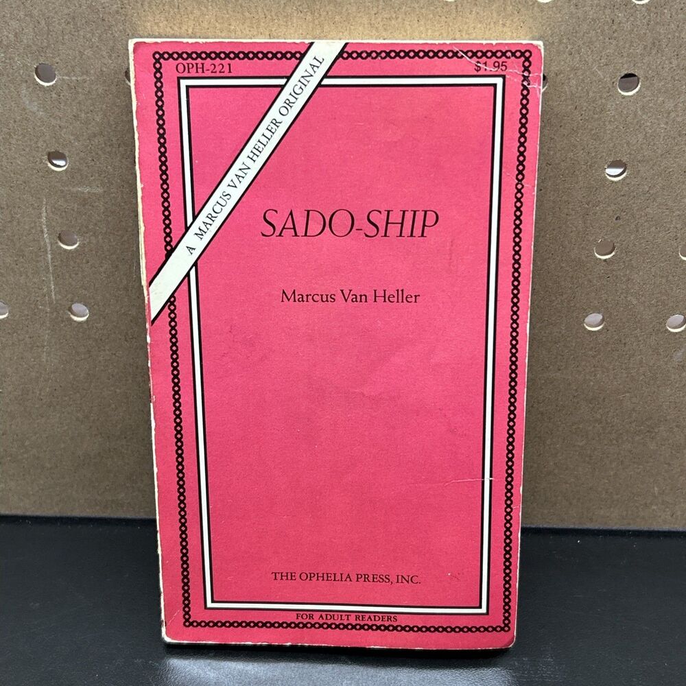 Sado-Ship by Marcus Van Heller Paperback 1970 Vintage Rare